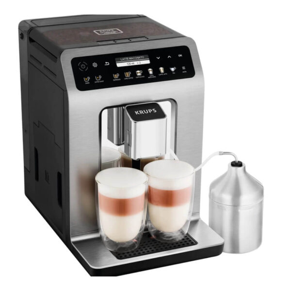 Espressor automat Krups EA894T10, 1450 W, 2.3 L, 15 bar, Argintiu/Negru - Cod produs: 153733