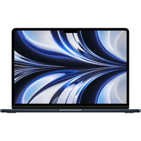 Laptop Apple MacBook Air 13.6? Retina, Apple M2, 8GB, SSD 256GB, Apple M2 GPU, macOS Monterey, Midnight, RO KB - Cod produs: 152478