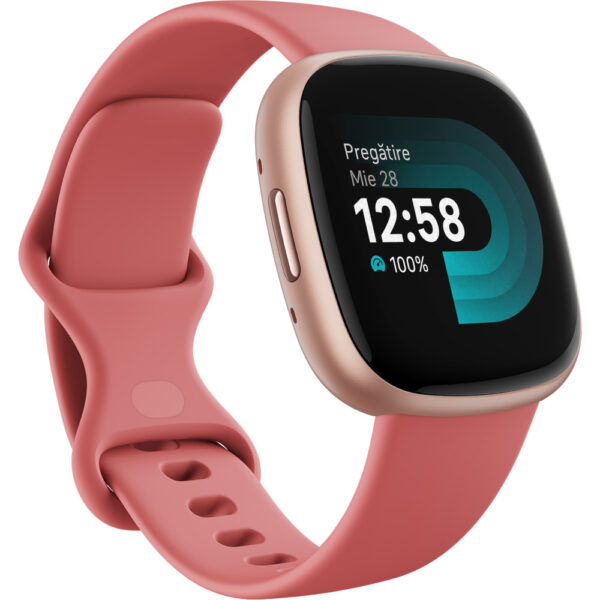 Smartwatch Fitbit Versa 4, NFC, Pink Sand - Cod produs: 154179