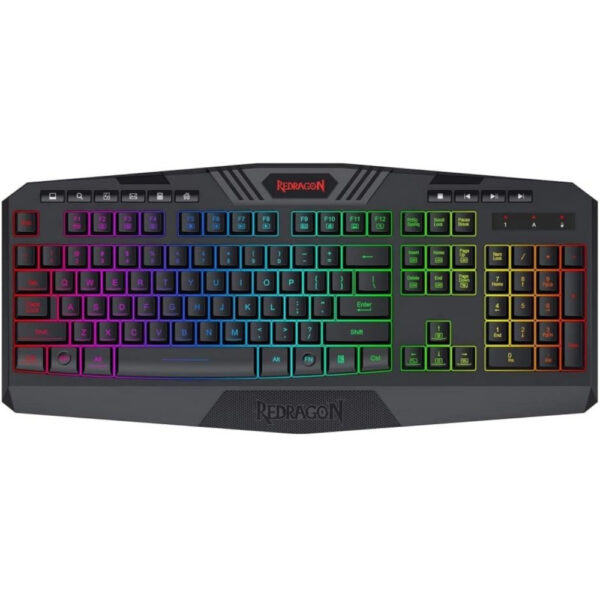 Tastatura gaming Redragon Harpe, Iluminare RGB, Wireless, Mecanica, Negru - Cod produs: 150782