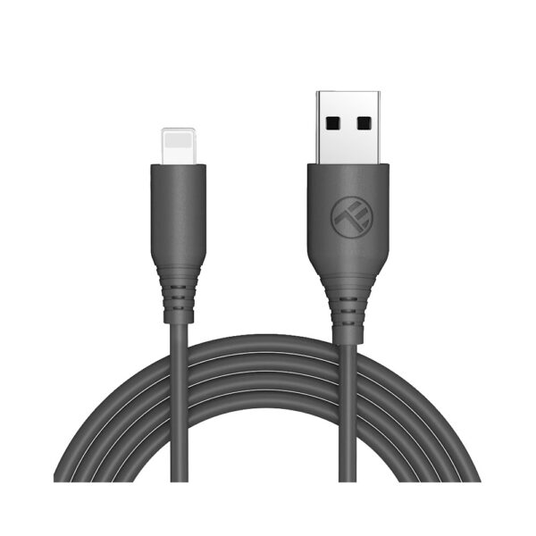 Cablu de date Tellur TLL155581, USB-A, compatibil iPhone, 1m, Negru - Cod produs: 154304