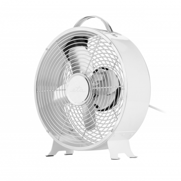 Ventilator de podea ETA0608 Ringo, 25 W, diametru 26 cm, 2 viteze, constructie din metal - Cod produs: 159172