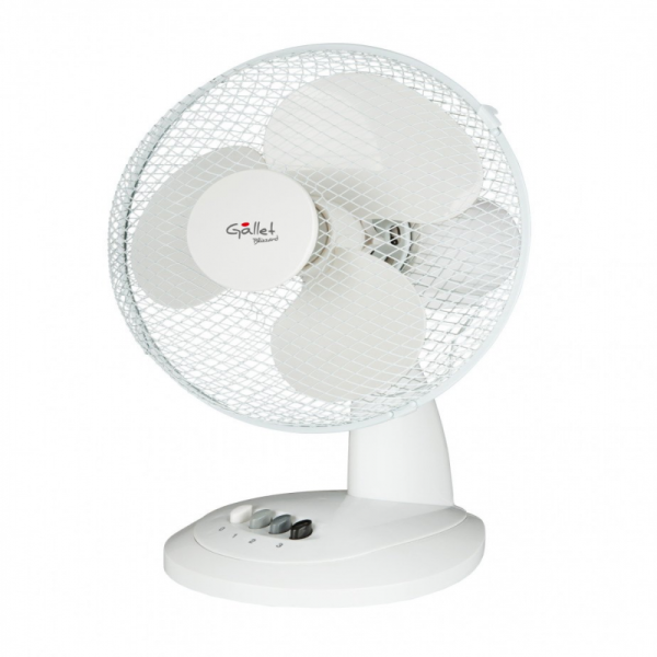 Ventilator de masa GALLET VEN9, 23 W, diametru 23 cm, 2 viteze, oscilatie - Cod produs: 159182