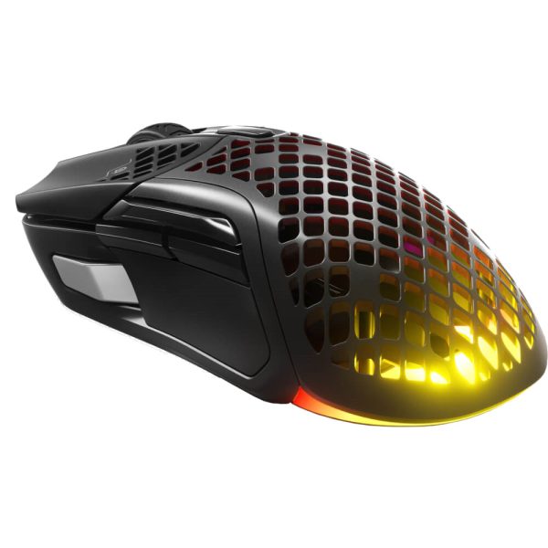 Mouse gaming wireless SteelSeries Aerox 5, Senzor SteelSeries TrueMove Air, 18000 dpi, Negru - Cod produs: 155310