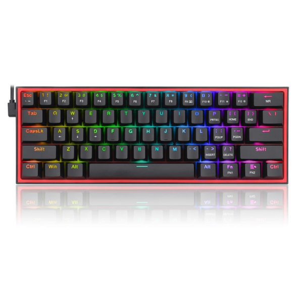 Redragon Fizz RGB Wired Mechanical Keyboard Red Switch - Cod produs: 156661