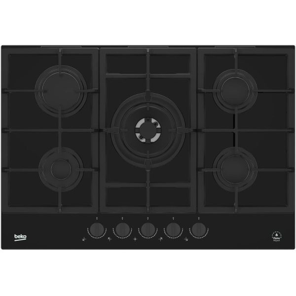 Plita incorporabila Beko HILW75325SDX, Gaz, 5 arzatoare, WoK - Cod produs: 135611