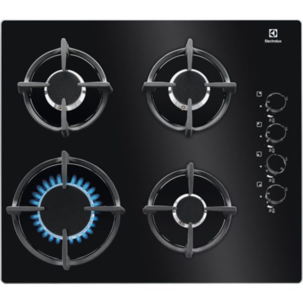 Plita incorporabila Electrolux KGG6407K, Gaz, 4 arzatoare - Cod produs: 136315