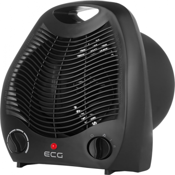 Aeroterma electrica ECG TV 3030 Heat R, 2000 W, 2 viteze, 3 moduri de functionare, termostat, negru - Cod produs: 158867