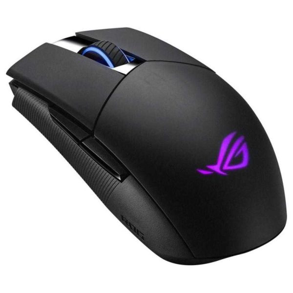 Mouse gaming wireless Asus ROG Strix Impact II, 16000 DPI, RGB, Negru - Cod produs: 144234