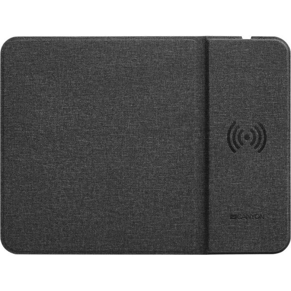 Mousepad gaming Canyon CNS-CMPW5, Incarcare Wireless, Negru - Cod produs: 145924