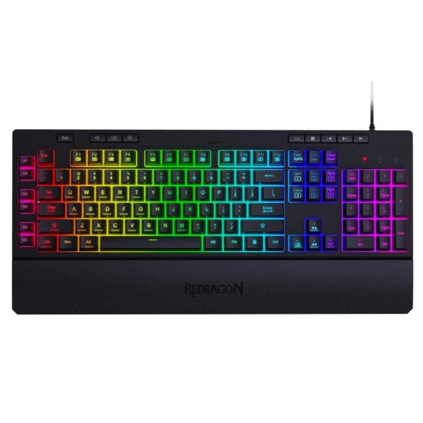 Tastatura gaming Redragon Shiva, Iluminare RGB, Negru - Cod produs: 146451