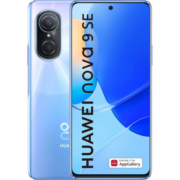 Telefon mobil Huawei nova 9 SE, 128GB, 8GB RAM, Crystal Blue - Cod produs: 151481