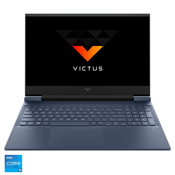 Laptop Gaming HP Victus 16-d1009nq, 16.1?, Full HD, Intel Core i5-12500H, 16GB RAM, 512GB SSD, NVIDIA GeForce RTX 3060, No OS, Albastru - Cod produs: 153390