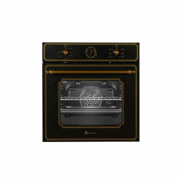 Cuptor Incorporabil Electric Multifunctional, Studio Casa Toscana, FE660 Black Rustic, 52L, Clasa A - Cod produs: 159957