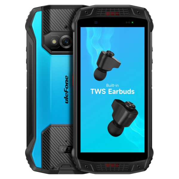 Telefon mobil Ulefone Armor 15, 128GB, 6GB, Dual SIM, Albastru/Negru - Cod produs: 160125