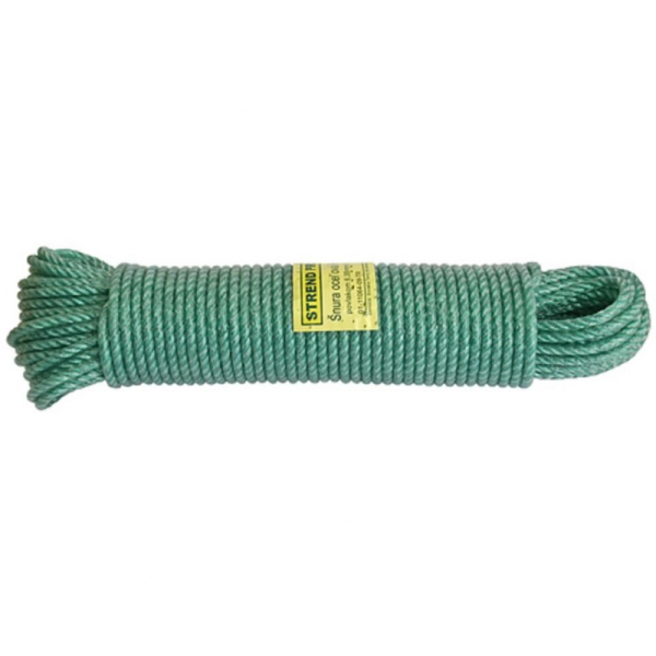 Sfoara pentru rufe Strend Pro WiCo 30 m/6.35 mm, poliester - Cod produs: 156729