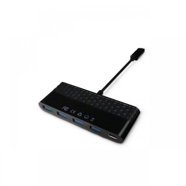 Adaptor SSK SHU-C100 USB 3.0 Type-C catre USB Type-C/4 Ports Hub - Cod produs: 155230