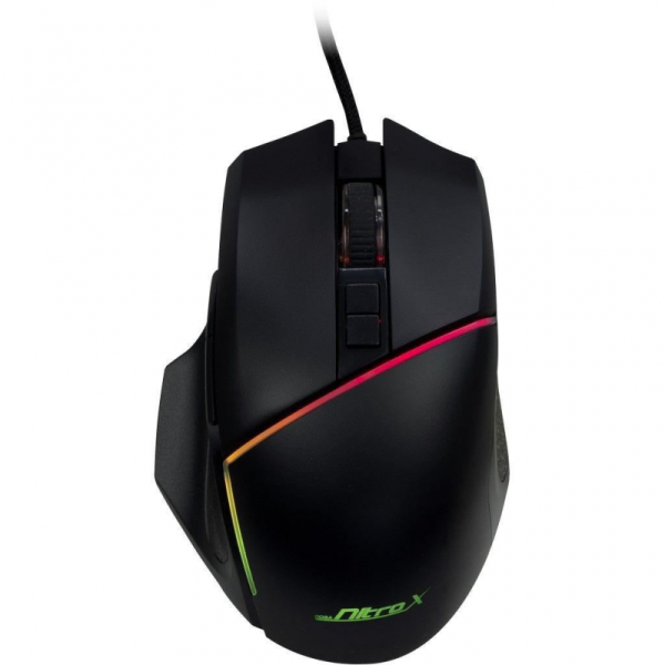 Mouse gaming NitroX GT-100 iluminare RGB negru - Cod produs: 155261