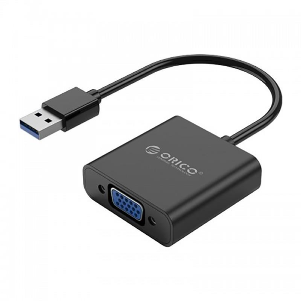 Adaptor Orico UTV USB3.0 - VGA negru - Cod produs: 155216