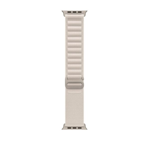 Curea pentru Apple Watch 49mm, Alpine Loop, Medium, Starlight - Cod produs: 154868