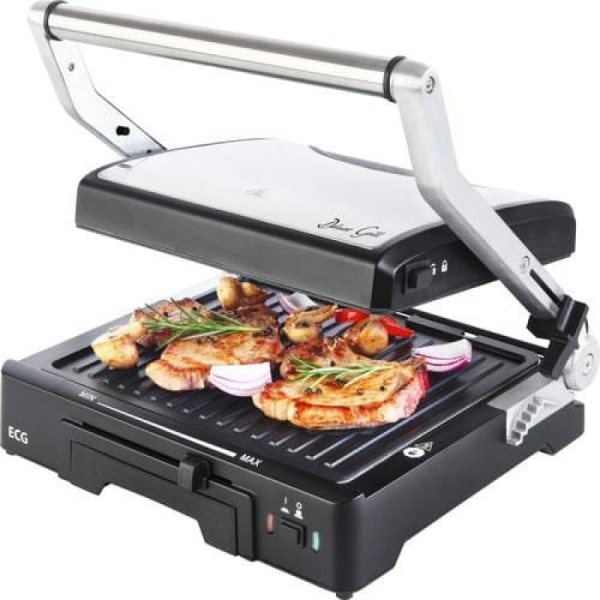 Grill electric ECG KG 300 deluxe, 2000 W, 3 tipuri de gatire - Cod produs: 156815