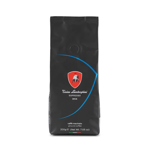 Cafea Tonino Lamborghini, macinata decofeinizata, 200 gr - Cod produs: 158063