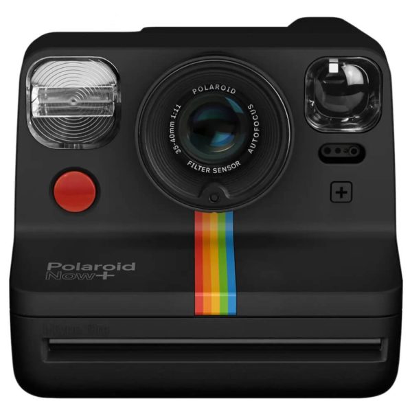 Aparat Foto Instant Polaroid Now+, I-Type, 5 filtre pentru obiectiv, Negru - Cod produs: 155147