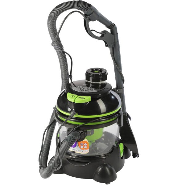 Aspirator cu spalare Studio Casa HydraRain, 2400 W, Functii: spalare / filtrare, Filtru Hepa, Negru / Verde - Cod produs: 156438
