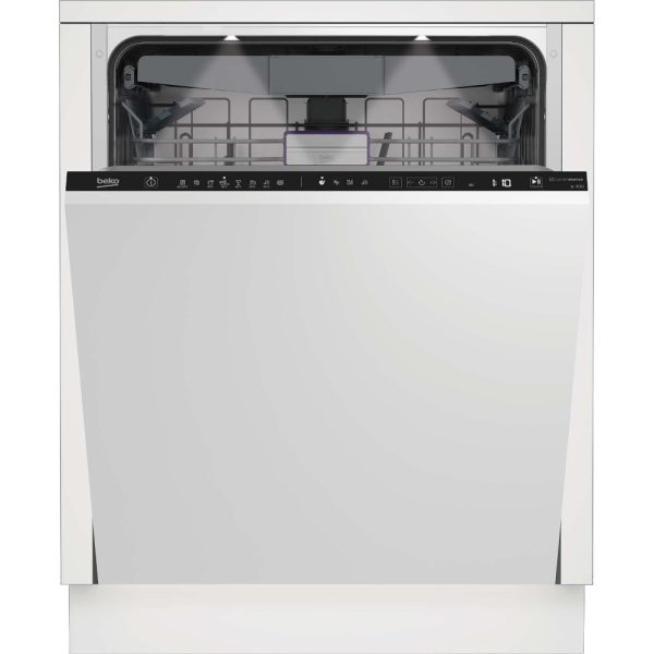 Masina de spalat vase incorporabila Beko BDIN38644D, 16 seturi, 8 programe, Hygiene Intense, Autodoor Opening, Brat de pulverizare, Dozator detergent glisant, Clasa C - Cod produs: 150468