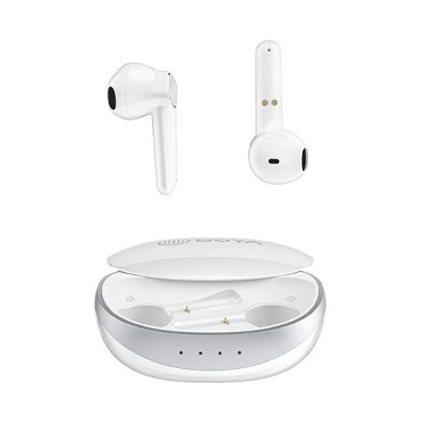 Casti True Wireless Boya Stereo, Bluetooth V5.1, USB-C, In-Ear, Alb - Cod produs: 148195