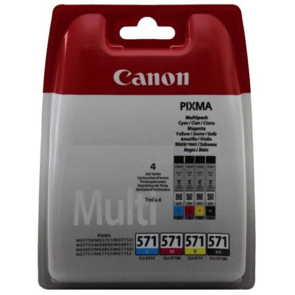 CANON CLI-571MULTI INKJET PACK CARTRIDGE - Cod produs: BS0386C005AA