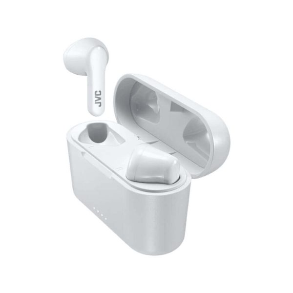 Casti True Wireless  JVC HA-A3T-W-U,  In Ear, Bluetooth, Microfon, Autonomie 22 ore, Alb - Cod produs: 152107