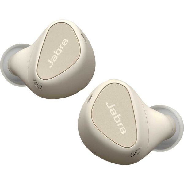 Casti In-Ear Jabra Elite 5, Bluetooth, ANC, Gold Beige - Cod produs: 153853