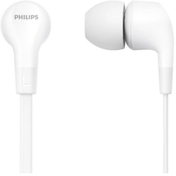 Casti audio In-Ear Philips TAE1105WT/00, Microfon, Alb - Cod produs: 152303