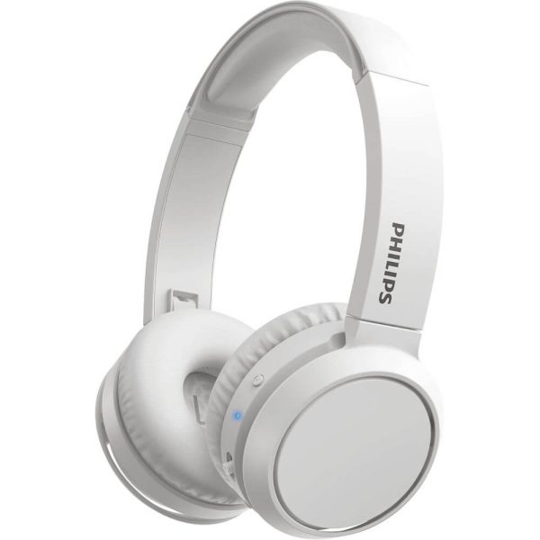 Casti wireless On-Ear Philips TAH4205WT/00, Bluetooth, Autonomie 29h, Alb - Cod produs: 152309