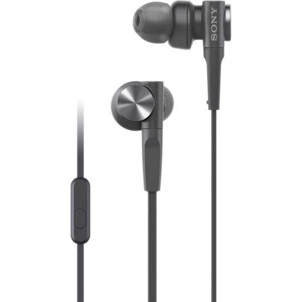 Casti In-Ear Sony MDRXB55APB.CE7, Microfon, Negru - Cod produs: 149006