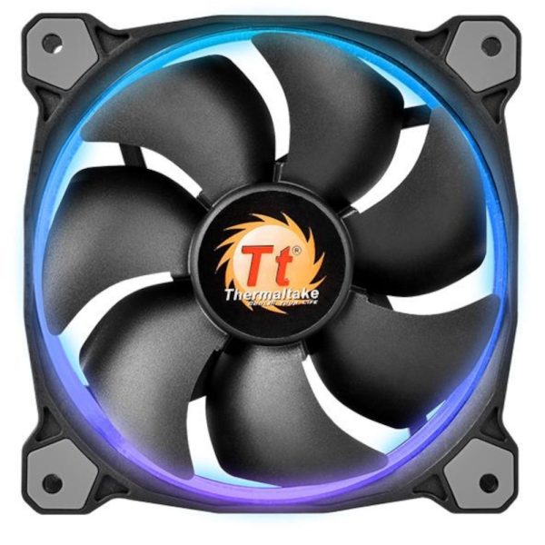 Ventilator Thermaltake Riing 12 LED, 800 - 1500 RPM, Iluminare RGB, 3 Pack - Cod produs: 148618