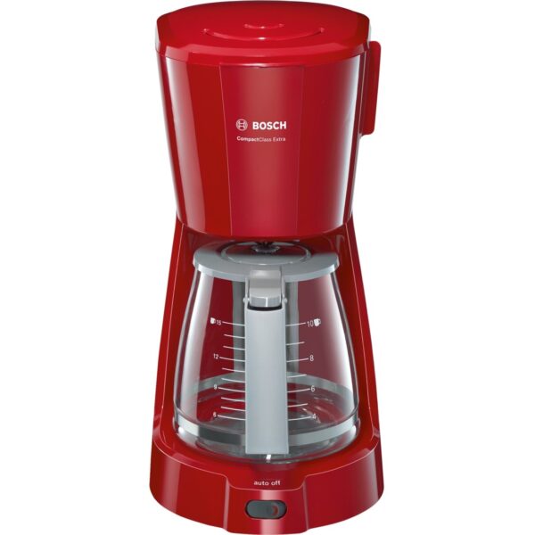 Cafetiera Cafetiera CompactClass Extra TKA3A034, 1100 W, 1.25 l, 10 Cesti, Rosu - Cod produs: TKA3A034