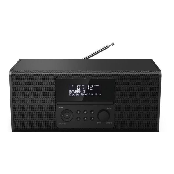 Radio Hama DR1550CBT, Digital, Bluetooth, FM, DAB/DAB+, Negru - Cod produs: 154283