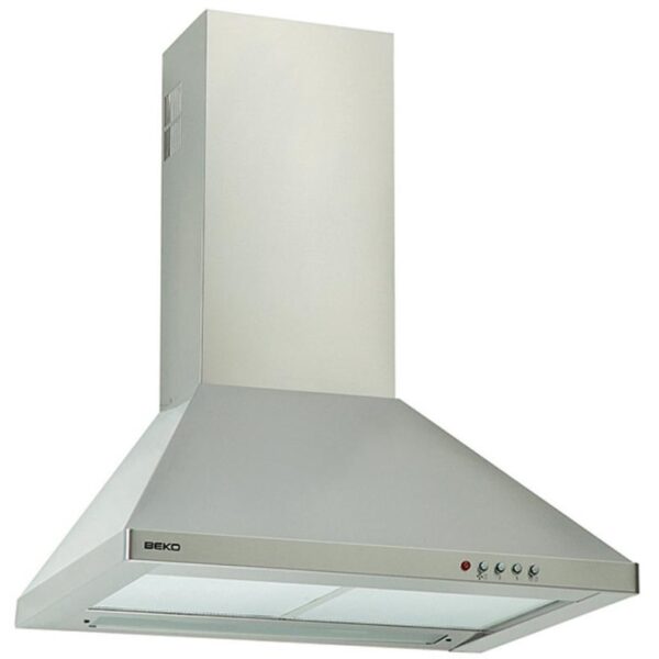 Hota decorativa BEKO CWB6441XN, 1 motor , 3  trepte de viteza,150 W, latime 60 cm, inox - Cod produs: CWB6441XN