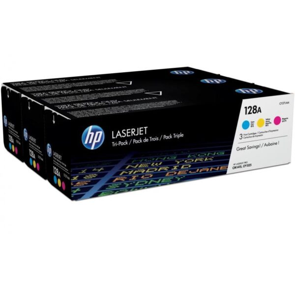 HP Toner Tri-Pack CLJ Pro CP1525 - Cod produs: CF371AM
