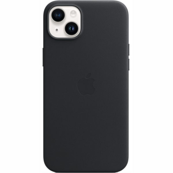 Husa de protectie Apple Leather Case with MagSafe pentru iPhone 14 Plus, Midnight - Cod produs: 154080