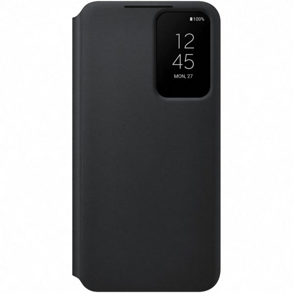 Husa de protectie Samsung Smart Clear View pentru Galaxy S22, Negru - Cod produs: 150732