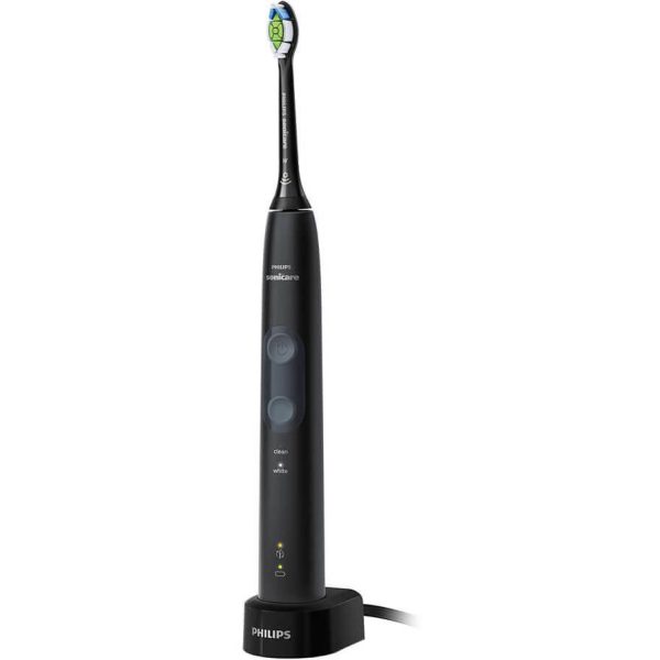 Periuta de dinti electrica Philips Sonicare ProtectiveClean 4500 HX6830/44, 62000 oscilatii, 2 programe, 1 capat, Negru - Cod produs: 135057