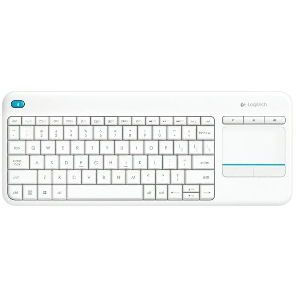 Tastatura Logitech Touch K400 Plus 920-007146, Wireless, USB, Alb - Cod produs: 98116