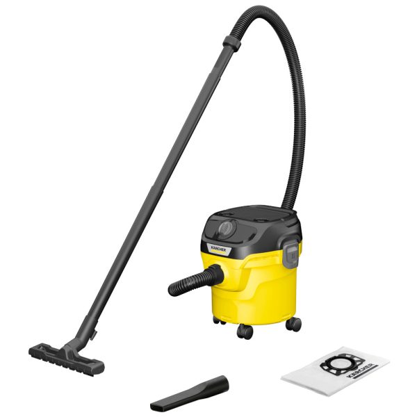 Aspirator multifunctional Karcher KWD 1 V-12/2/18, 1000 W, 12 l, Galben/Negru - Cod produs: 158589