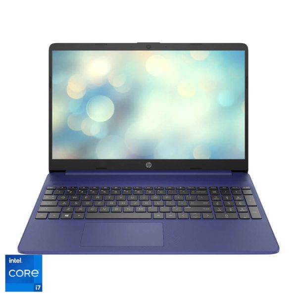 Laptop HP 15s-fq2010nq, 15.6?, Full HD, Intel Core i7-1165G7, 8GB RAM, 256GB SSD, Intel Iris Xe Graphics, No OS, Indigo Blue - Cod produs: 153335