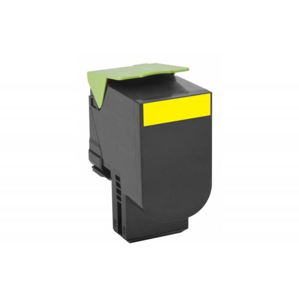 LEXMARK 80C2XYE YELLOW TONER - Cod produs: 80C2XYE