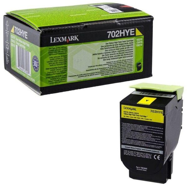 LEXMARK Toner galben Proj. 702HYE - Cod produs: 70C2HYE