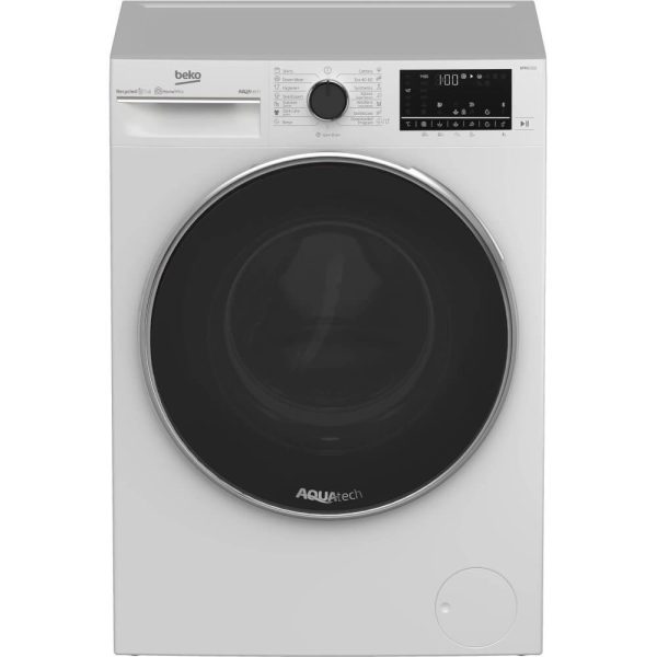 Masina de spalat rufe Beko B5WFU79418WB, 1400 RPM, 9 kg, 15 programe, Motor ProSmart Inverter, Remote Control, Eco 40-60, Clasa A, Alb - Cod produs: 155092